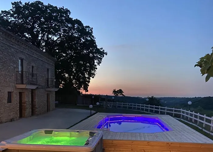 펜션 Za Teresa - Napoleonic Private & - Heated Pool On Request Giuliano Teatino